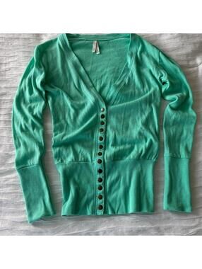 Color Story Women's Green and Blue Shirt
